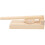 Wood Dumpling Press Tool Khaki Wood 1pcs 6