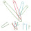 10pcs Knitting Marker Stitch Holder Projects Knitters 5