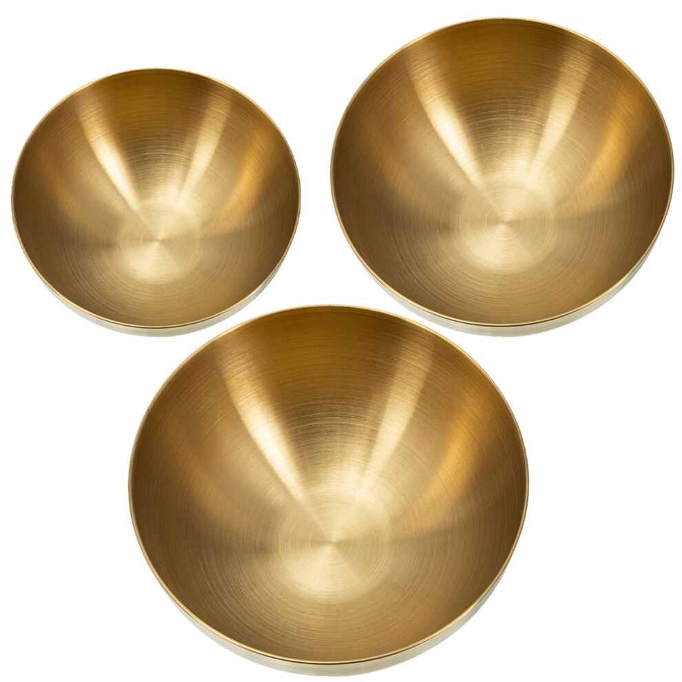 Stainless Steel Bowls For Mixing Golden 3pcs-image-OPC-PK8RJCV-NEW