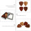 Guitar Picks Country Hout 10