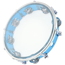 Round Tambourine Kids Musical Instrument 1pcs 11inch