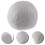Light Grey Plush Ball Cushion Design For Home Sofa Decor 9