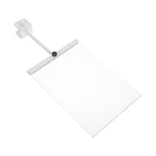 Clear Sign Clips Acrylic For Office Card Display 1 Set