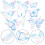 1set Anti Collision Window Cling Decorative Pvc Window Decal 4