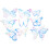 1set Anti Collision Window Cling Decorative Pvc Window Decal 11