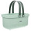 Raindrops Plastic Basket Washroom Storage Large Capacity Green 1pack 1