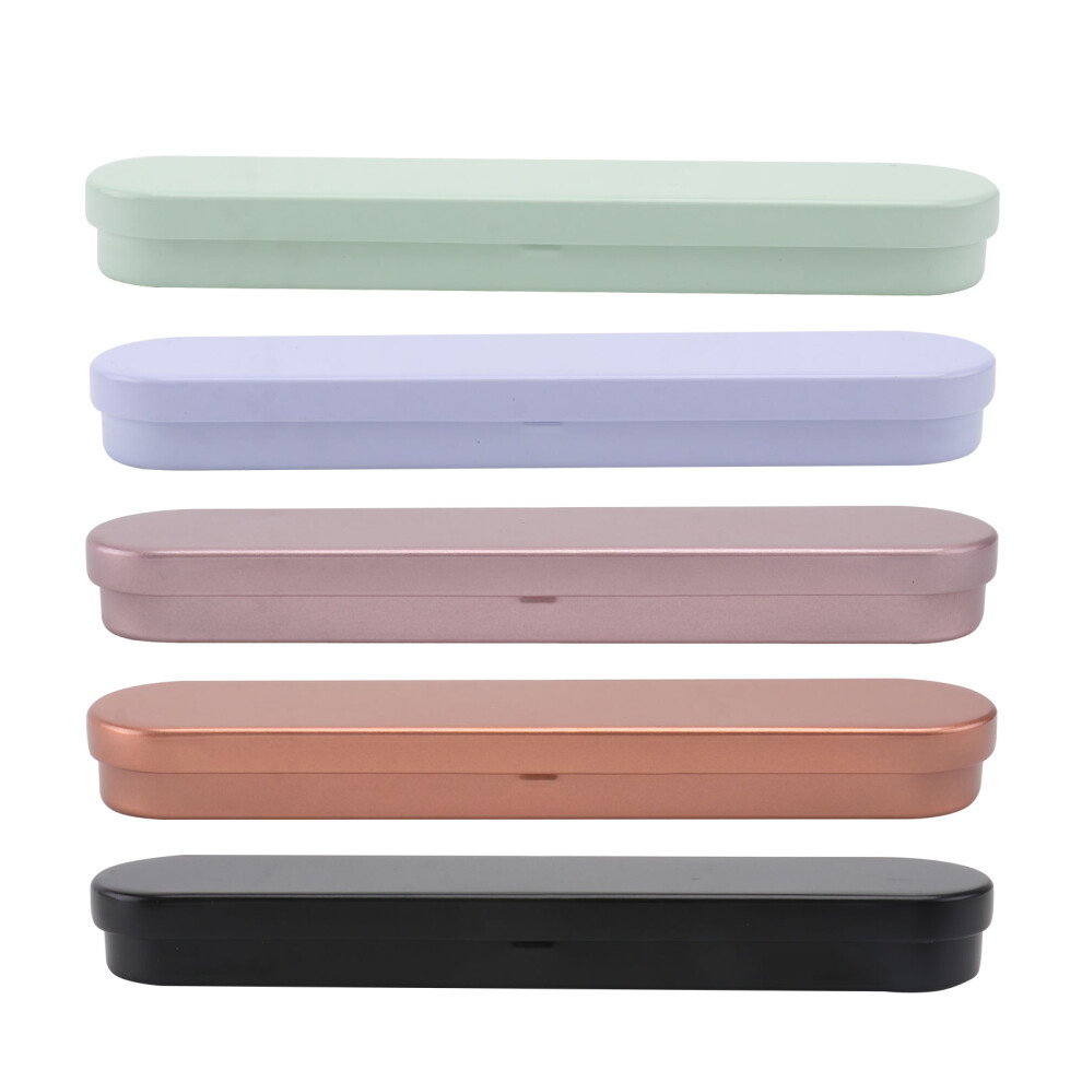 Vaguelly 5 Pcs Eyelash Extension Tweezers Storage Boxes Organizer Makeup Tools