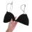 2 Pcs Triangle Cup Bras For Miss Woman Wireless 4