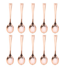 24pcs Taster Spoons Spoons Dessert Spoons For Home Shop Party Rose