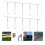 10 Pcs Snap Hook Compressor Trampoline Poles Clutch Spring Tool Silver 7