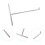 10 Pcs Snap Hook Compressor Trampoline Poles Clutch Spring Tool Silver 3