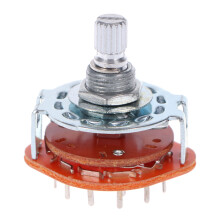 Guitar Amplifier Audio Lamp 3 Pole 4 Position Rotary Selector