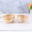 Handmade Hanging Bird Nest Bamboo Wood 3pcs 9