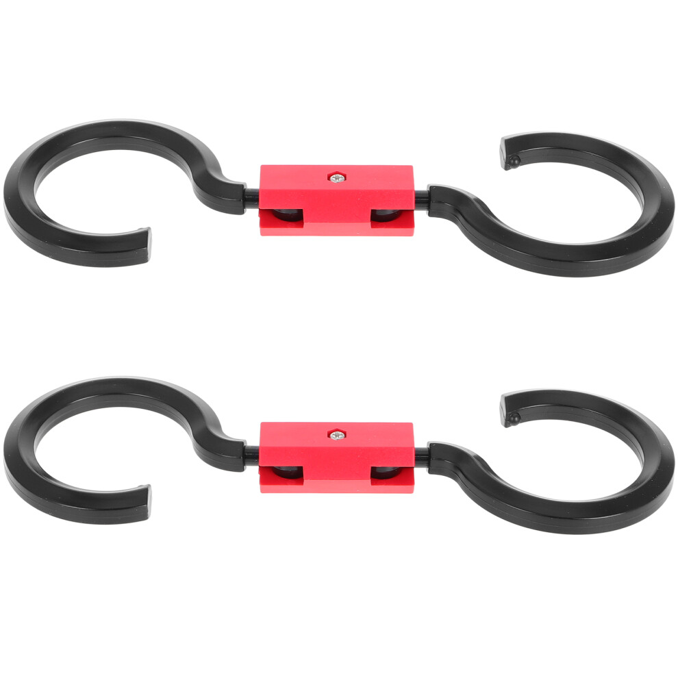 2 Pcs Seat Back Hook Car Backrest Headrest Hooks Backseat Organizers 3171083390160