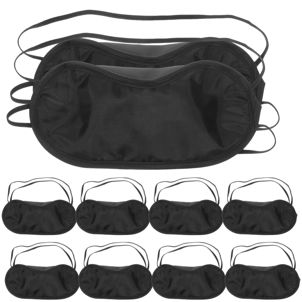 Totority 10 Pcs Eye Mask Blindfold Comfortable Light Blocking Warming Masks