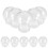 10Pcs Empty Plastic Water Globes Portable DIY Snow Globe Props 7