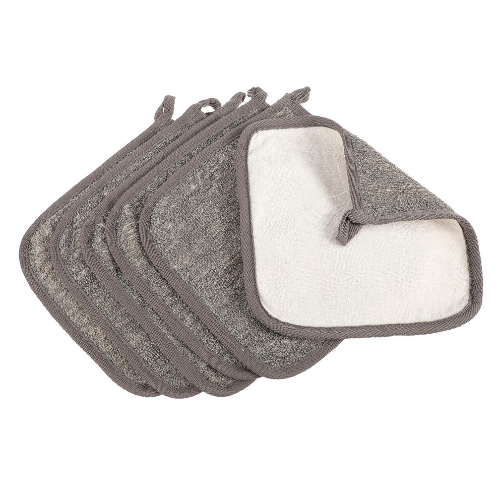 Vaguelly 6Pcs Exfoliating Wash Cloths Towels Bath Cloths Scrub Loofah Brush