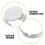 40 Pcs Tray Making Supplies Crafting Finger Bezel 9