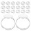 40 Pcs Tray Making Supplies Crafting Finger Bezel 1