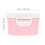 Milk Powder Travel Container Pink Pp 1pcs 2