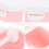 Milk Powder Travel Container Pink Pp 1pcs 8