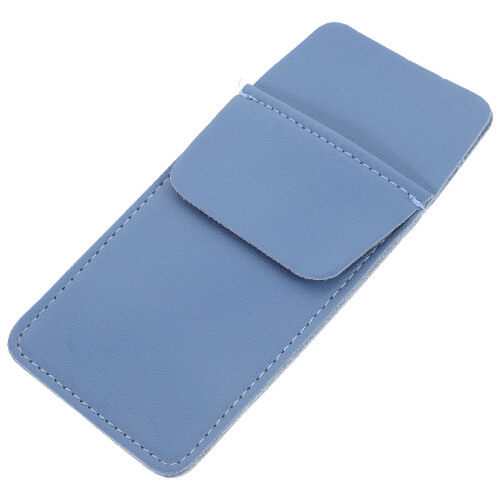 Pocket Protector Pen Organizer Blue Pu 1pcs
