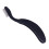 Foldable Eyebrow Brush Curved Handle Plastic Black 4pcs 4