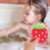 4 Pcs Kids Bath Sponge Shower Balls Fruit Shaped For Bathing 3