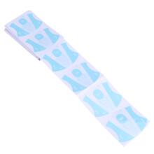 100 Pcs Nail Paper Holder Gel Nails Stickers Sticky Tabs For Press On
