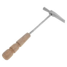 Electric Kalimba Hammer Rotatable Bracket Drum Stick Silver