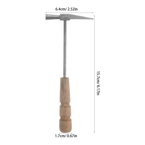 Electric Kalimba Hammer Rotatable Bracket Drum Stick Silver 1