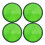 4 Pcs Electric Vehicle Reflector Reflective Sheet 1