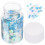 Raindrops  4 Bottles Snowflake Glitter Shapes Mini Snowflakes 1