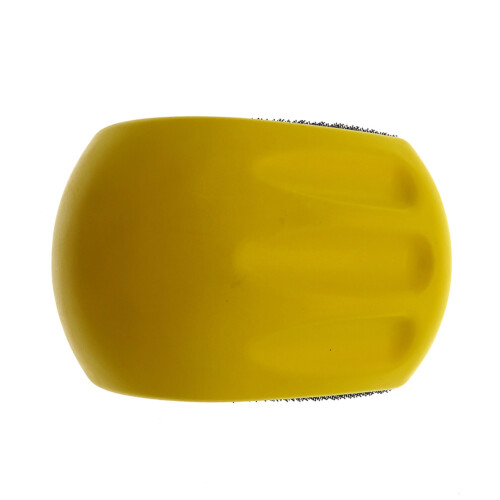 5 Inch Pu Sanding Disc Holder Manual Sandpaper Mouse Shape Car Backing 1