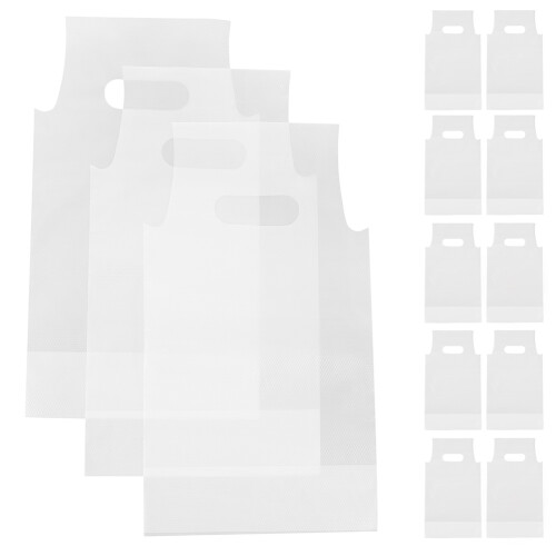Drink Carrier Bag Transparent 100pcs 11inch