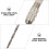 Tools Punch Tool Set Mini Drill Bits Hand Drill Set 2x17.8cm 7