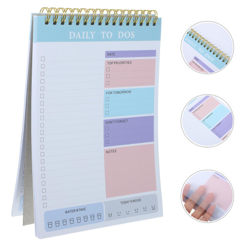 1Blocbloc-Notes Pour to-Do List Et Gestion Temps 1