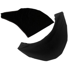 2 Pcs Cleaning Bowling Pad 清洁 擦 布 53x22x0.5cm Black