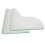 Raindrops Simple Design Bathtub Corner Splashing Guard Acrylic 2pcs 7