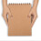 Drawing Notebook Sketch Pads Coil Bound Brown Notebooks 10