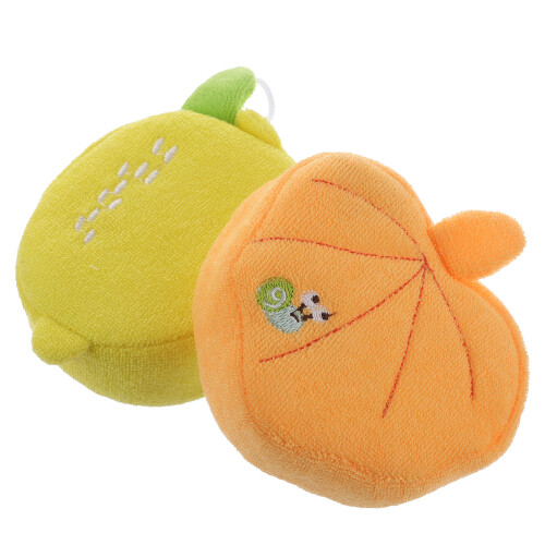 Raindrops Child Sponges Bathing Ball Assorted Color 2pcs