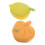 Raindrops Child Sponges Bathing Ball Assorted Color 2pcs 5