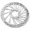1 Pair Silver Disc Brakes For Mountain Bikes 6.3in 7