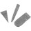 3Stk Keile Metall Zur Axtgriffbefestigung Robust 8