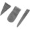 3Stk Keile Metall Zur Axtgriffbefestigung Robust 3