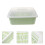 Tableware Dryer Cutlery Drainer Rack Green 1pcs Kitchen Use 5
