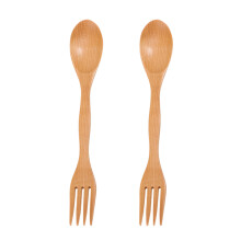 Camping Spork Chocolate Birch 2 Pcs