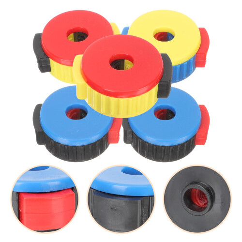 Cymbal Holder Set Plastic Assorted Color 5pcs 1