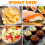 100pcs Sushi Go Container Black Bops 6