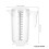 Clear Plastic Carafe For Cold Water Jug Transparent 1pack 2